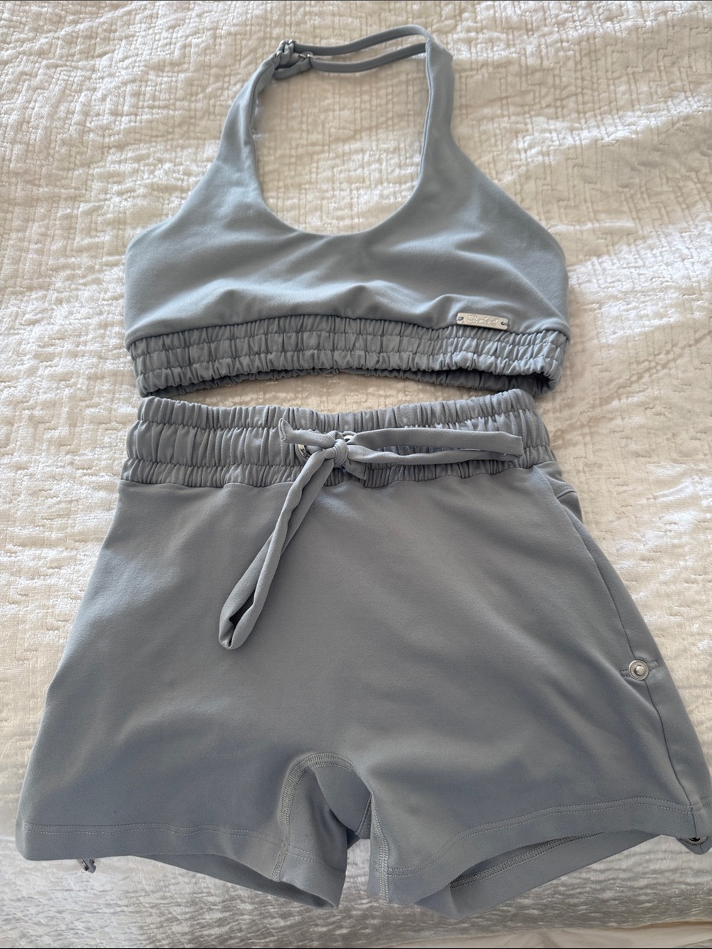 Bombshell Sportswear Light Blue Women’s Shorts